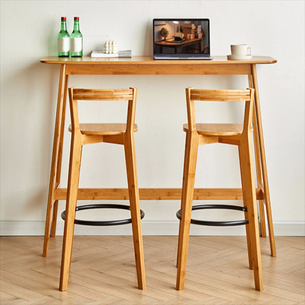 Set da bar in stile contemporaneo 1/2/3 pezzi set da pranzo per pub rettangolo per interno