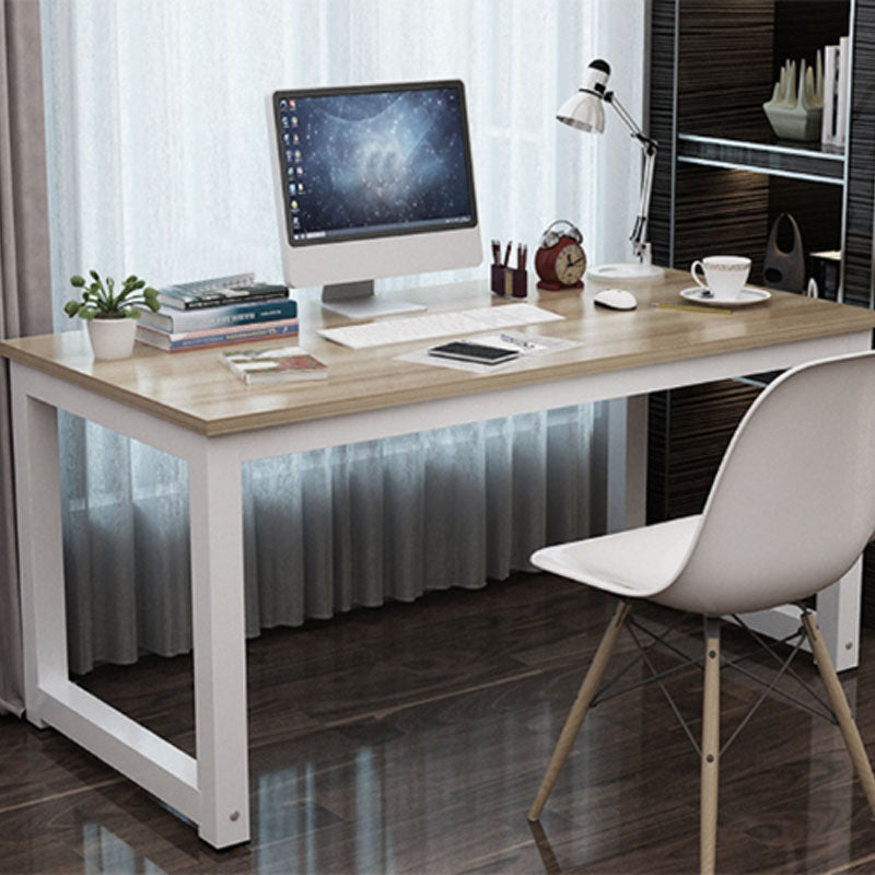 Industrielle hölzerne Büroschreibtisch Schlittenbasis 29.13 "großer Schreibtisch