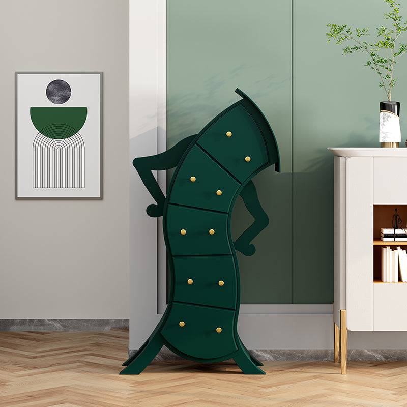 Ultra-Modern Lingerie Chest Birch Vertical Storage Chest Dresser for Bedroom