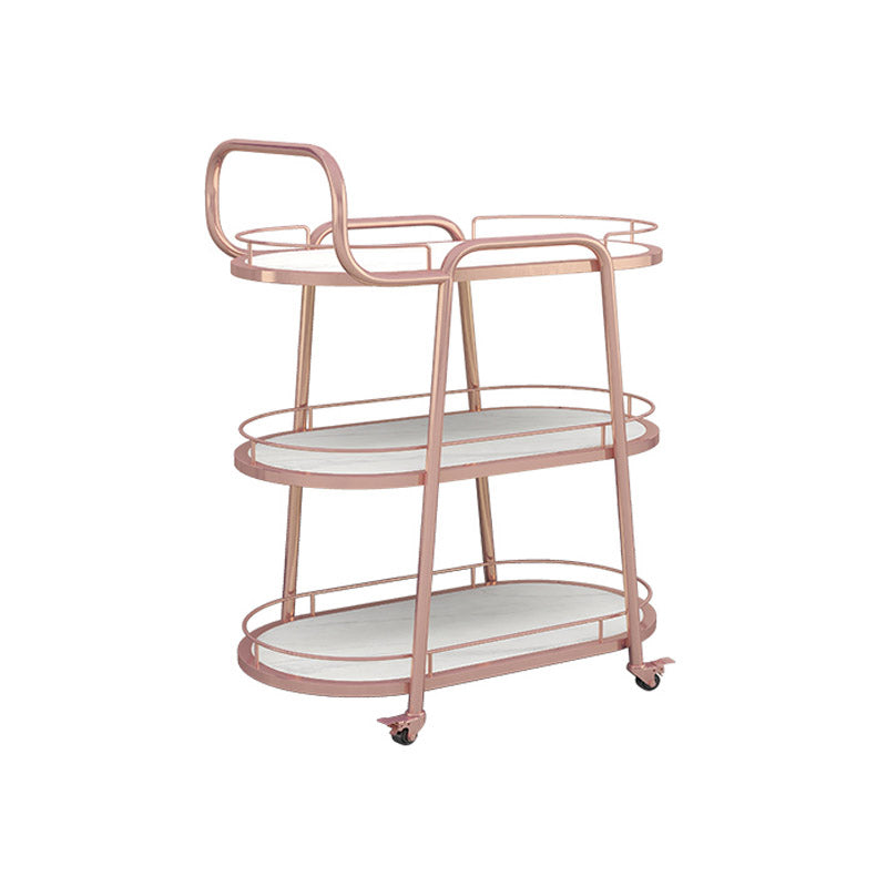 Chariot de cuisine moderne ouverte de rangement maison de préparation à restauration