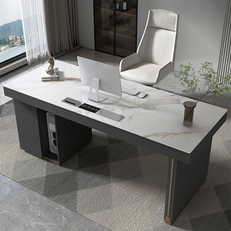 29.25 pouces H Bureau contemporain Bureau de bureau RECTANGE DE RECTANGE