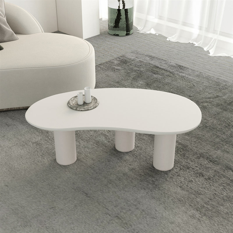 Modern 3 Legs Coffee Table Slate Coffee Table for Living Room