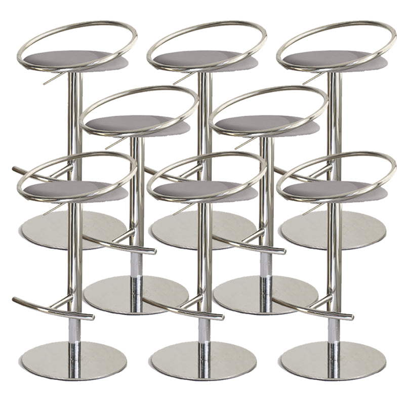 Tabouret de bar réglable tabouret pivotant moderne pour Bristol