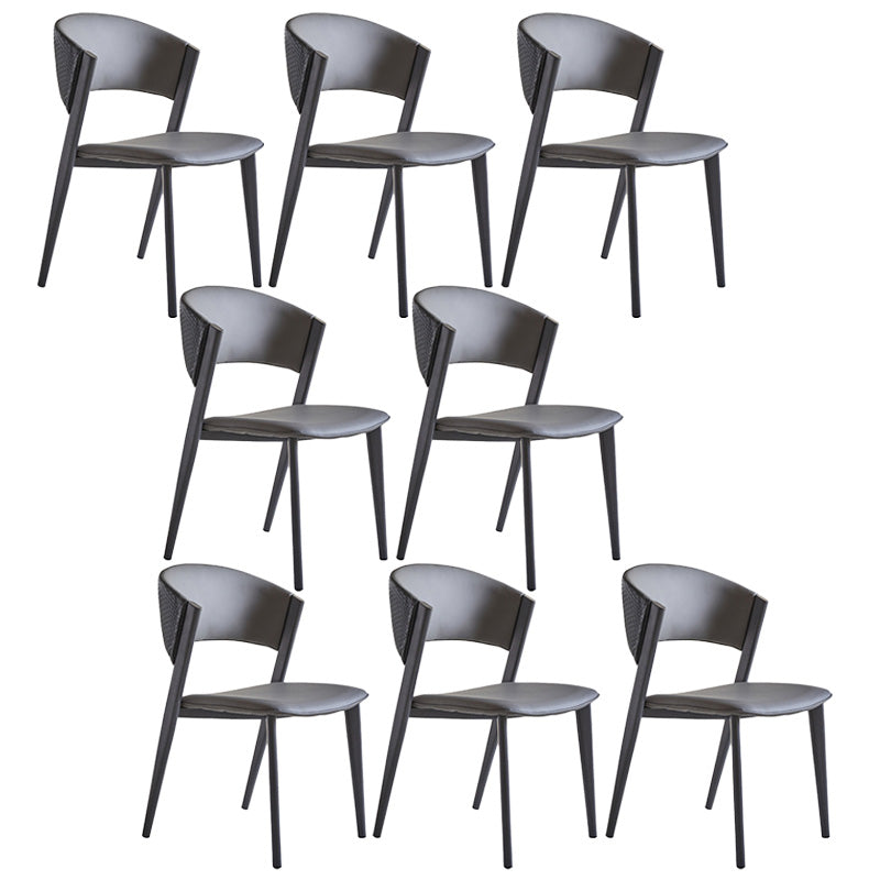 Chaise latéral de cuisine industrielle sans bras sans bras