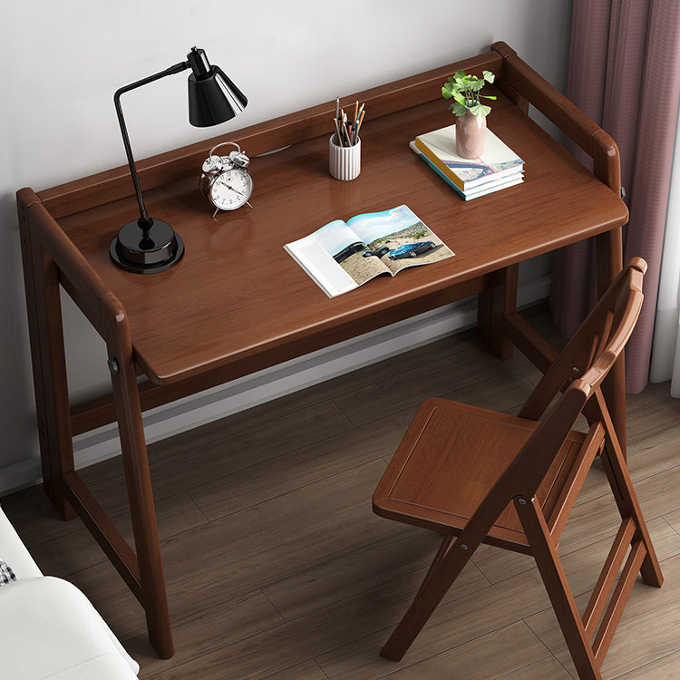 30.42-inch H Modern Office Desk massief hout vouwbaar schrijfbureau
