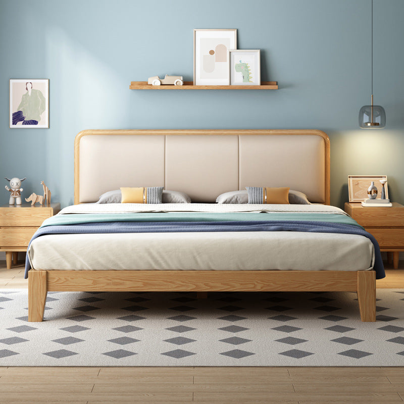 Fandinavo del pannello di cenere scandinavo Farmo di letto imbottito naturale con materasso