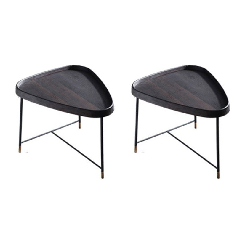 Tavolo da gambe a croce moderna in legno massiccio per soggiorno per soggiorno