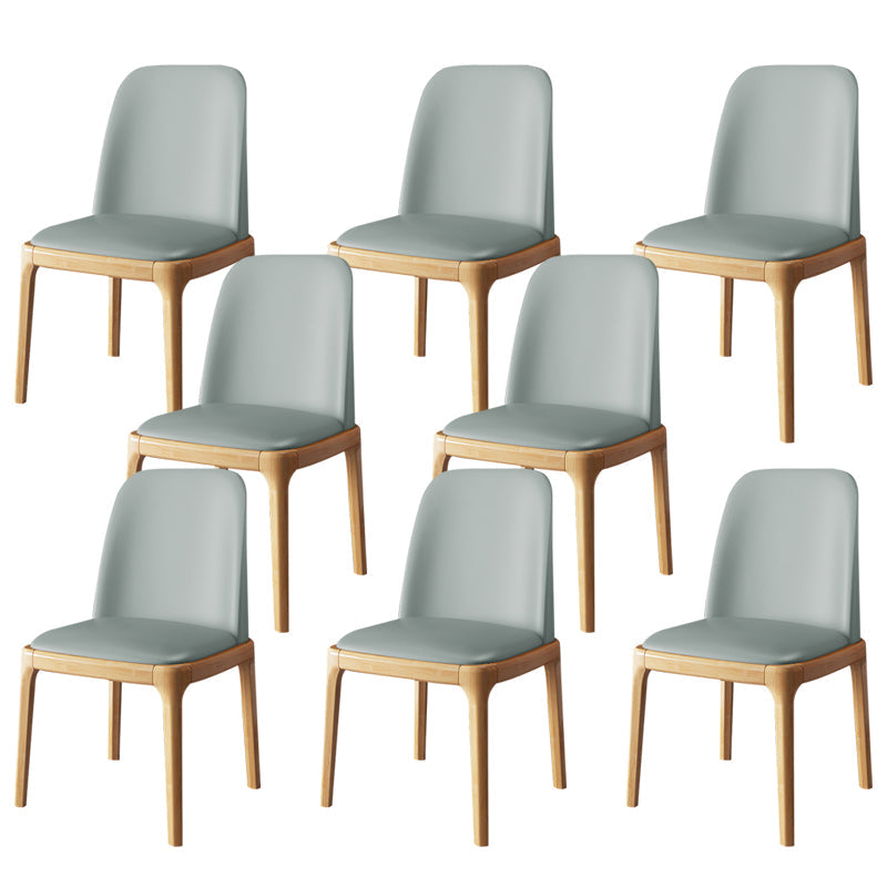 Chaise latéral de style industriel en bois