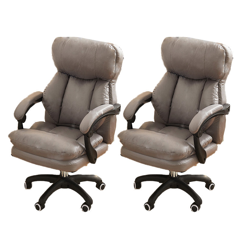 Chaise pivotante moderne Hauteur de siège réglable Inclinaison de mécanisme de bureau chaise de bureau avec roues