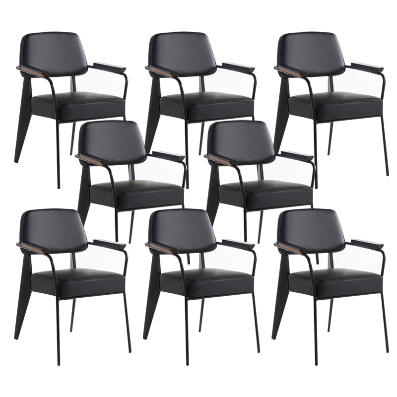 Sedie da pranzo in pelle PU Sedia da pranzo da pranzo in cucina contemporanea