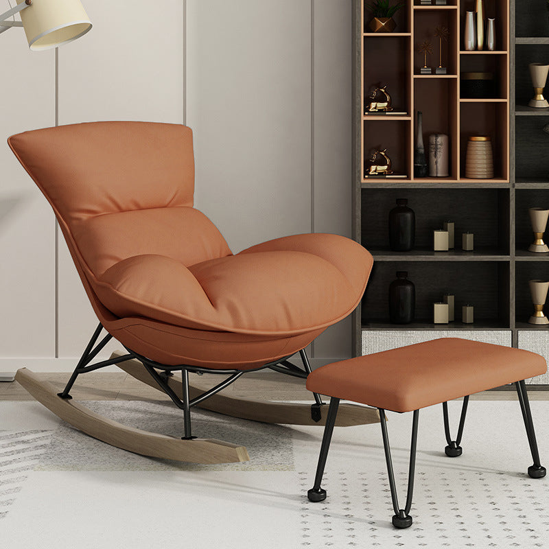Sedia a dondolo divano divano asilo sedia a dondolo interno per soggiorno e camera da letto