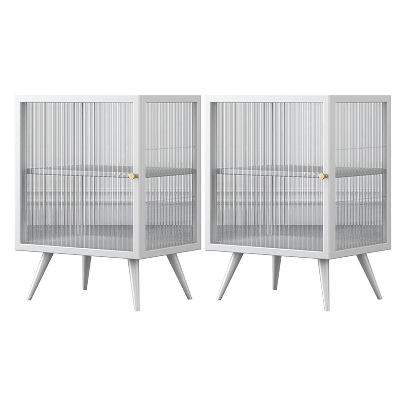 Industrieller Akzenttisch Nachttisch antiker Finish Nachttisch