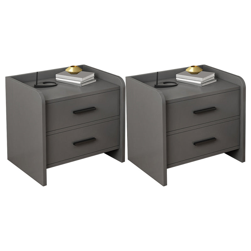 Schubladenspeicher zeitgenössischer Akzenttisch Nachtstand antikes Finish -Bett Nachttisch