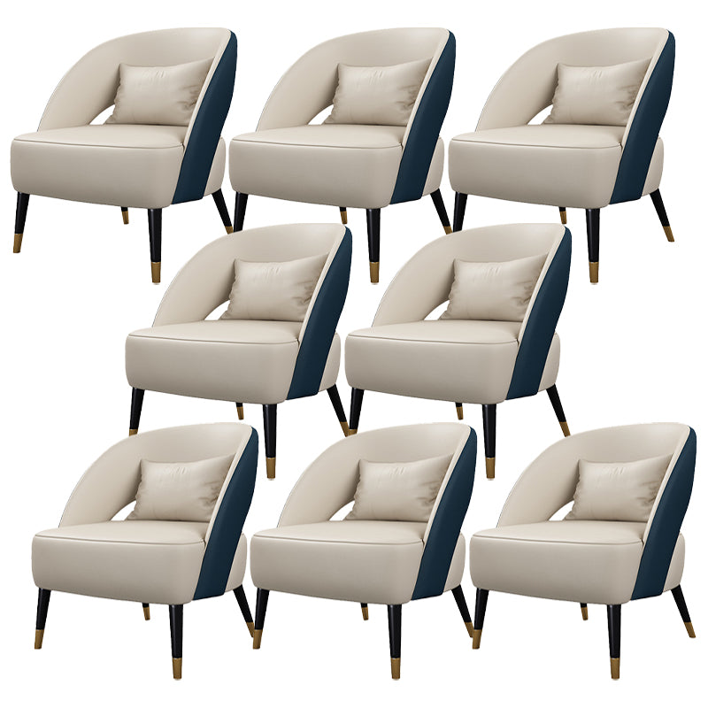 Silla de cuero de la conferencia sin armas contemporánea para la oficina