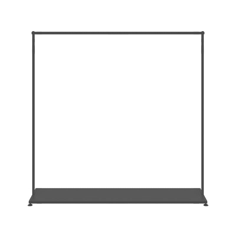 Approfilo in metallo nero stile moderno in stile pavimento per casa semplice appendiabiti