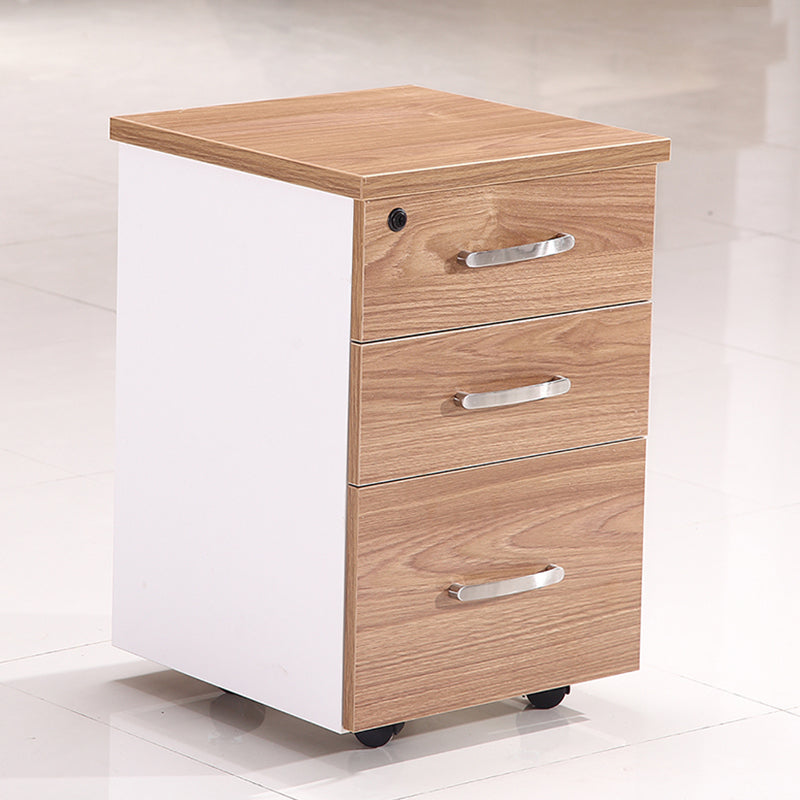 Mobile moderno mobile verticale mobile in legno con archiviazione di bloccaggio