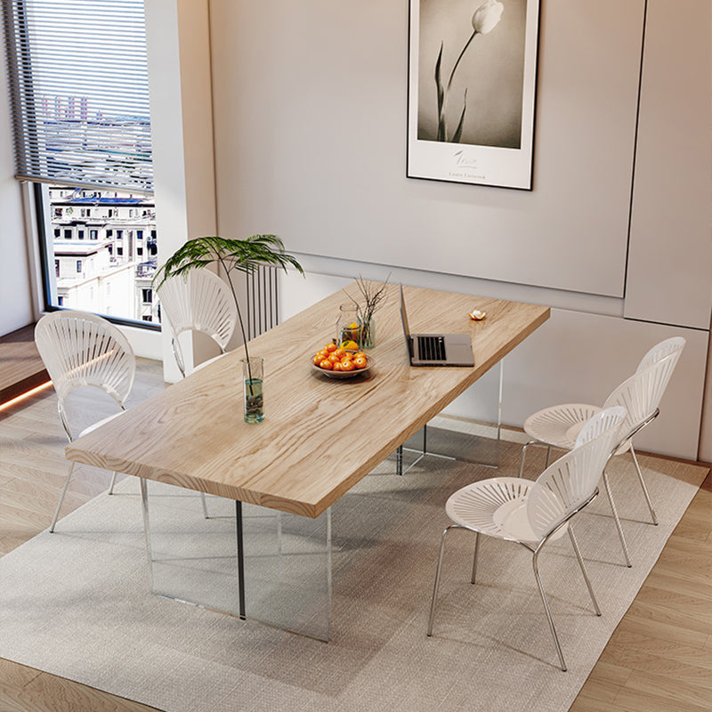 Ensemble de restauration en bois en pin naturel 1/2/5 PCS Modern Dinette Set