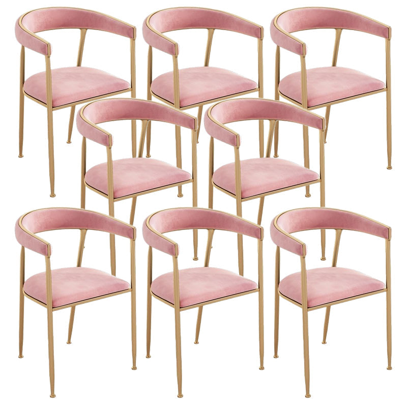 Upholstered Dining Arm Chair Cane Back Dining Chairs for Home Use