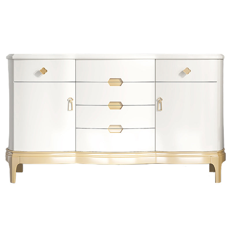 Classic Glam Horizontal Double Dresser Rubber Wood Storage Chest Dresser for Bedroom https: res.litfad.com site img item 2022 11 15 6752876 1200x1200.jpg Clearhalo 'Bedroom Furniture' 'Dressers & Chests' 'dressers_chests' 'furn' 'furn_dressers_chests' 'Furniture' 6752876