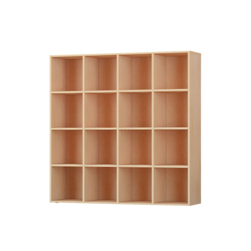 Estantería estándar cerrada estantería contemporánea de madera de ingeniería