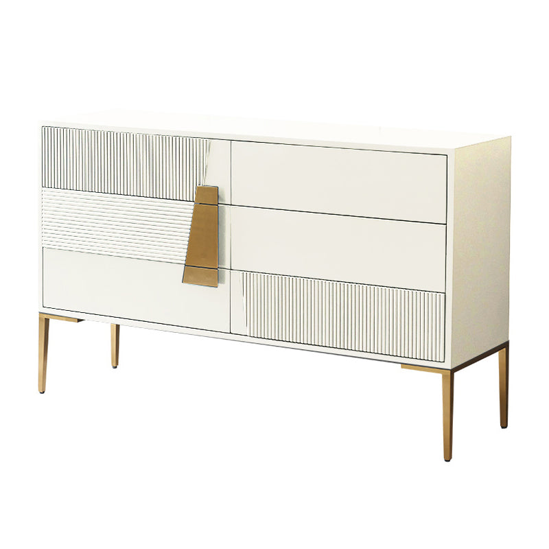 Ultra-Modern Double Dresser Wood Storage Chest Dresser for Bedroom