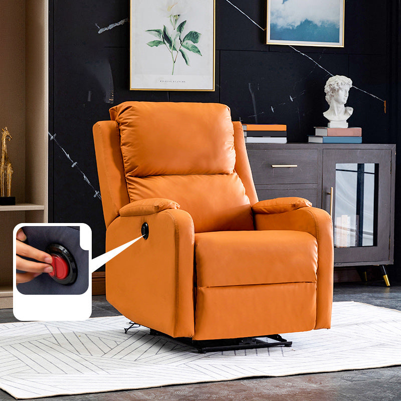 Massage Home Theater Recliner Solid Color Impliner Recliner Chair