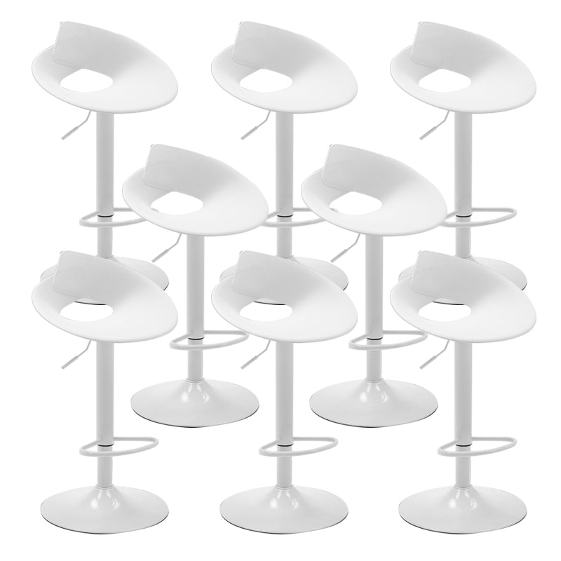 Sgabelli da bar retrovisore posteriori sgabelli da barretta regolabile con base di metallo