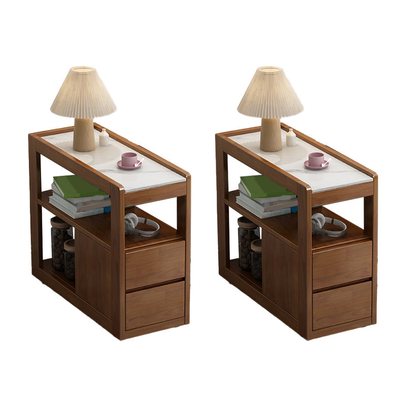 27,6 "W x 11,8" d x 24,4 "tabella di diapositiva H -finangolare tabella rettangolare tavolo angolare