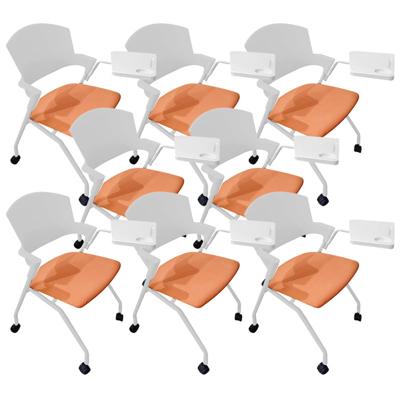 Moderne stijl conferentie stoel metalen frame bureaustoel met arm