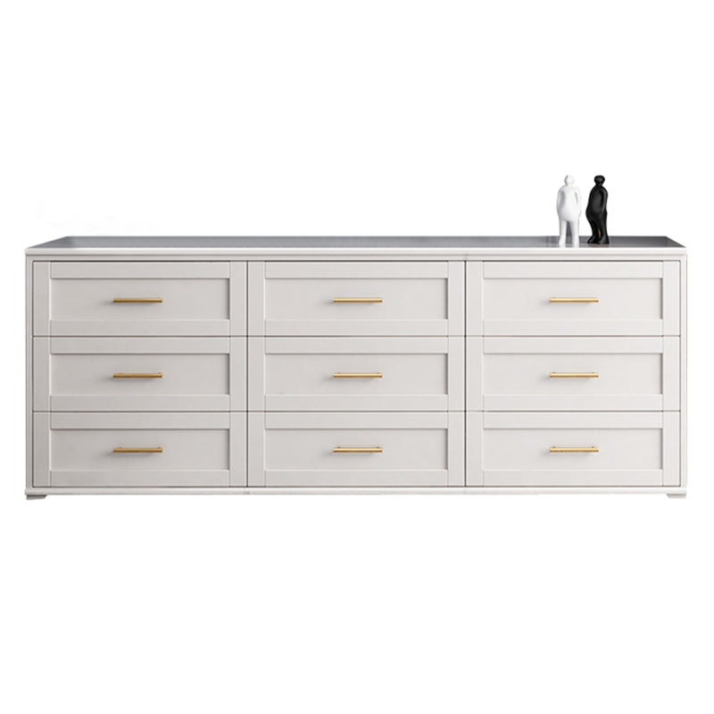 17.55-inch Width Solid Wood Storage Chest Classic Glam Storage Chest Dresser