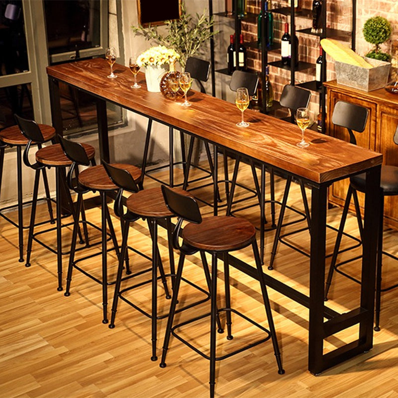 Rechtecktisch im Glamstil Basis Bar Esstisch für Zuhause