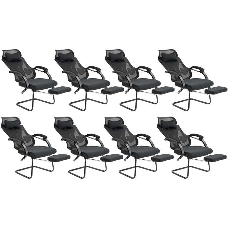 Silla de escritorio de brazos acolchados moderna sin angustia silla de oficina ergonómica