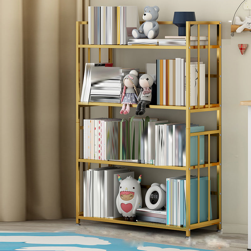 Open Back Standard Bücherregal Metal Modernes Bücherregal mit Regalen