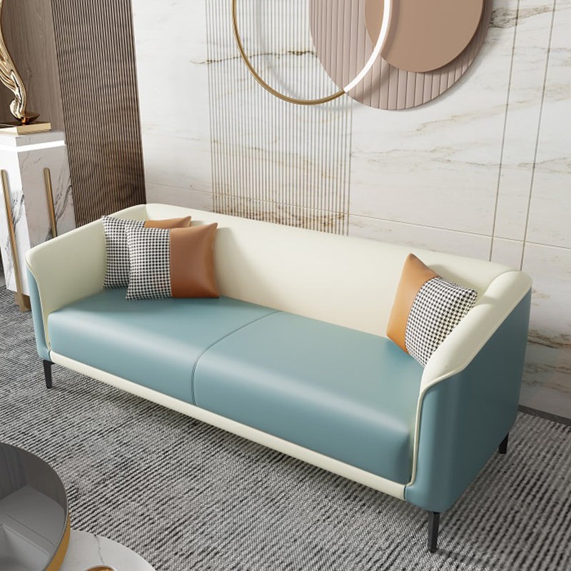 Picchiere da soggiorno a sedere per braccio a pedaggio in ecopelle contemporanee.