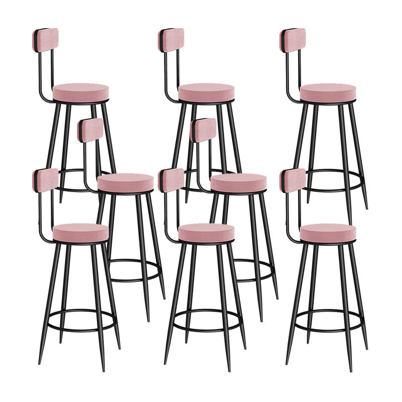 Low Rücken Counter Heighing Hocker Armless Counter Barhocker für Restaurant