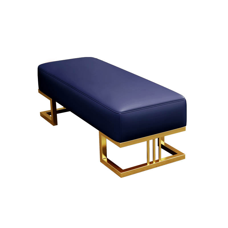 Rectangle Bedroom Bench Modern Seating Bench with Upholstered Blue Clearhalo 'Benches' 'Chairs & Seating' 'furn' 'furn_benches' 'Furniture' 'Living Room Furniture' 6880589