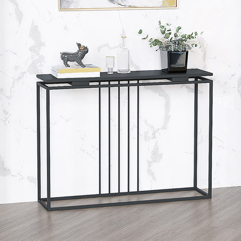 Table accent de console moderne Table de console finition antique en métal