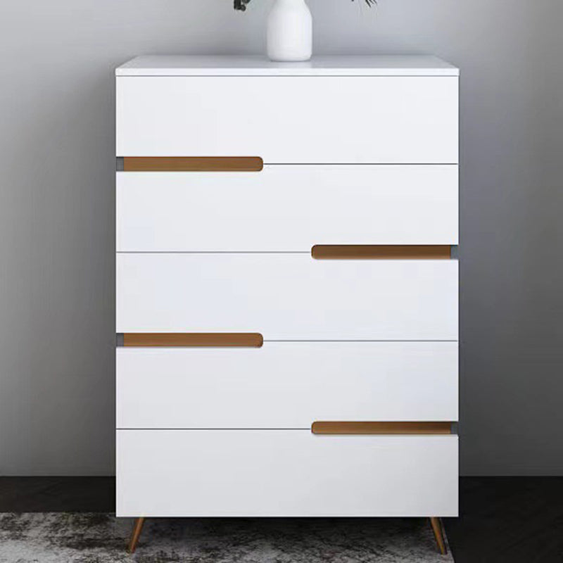 Commode de coffre de rangement moderne 3/4/5 tiroirs coffre de rangement, largeur de 15,6 pouces