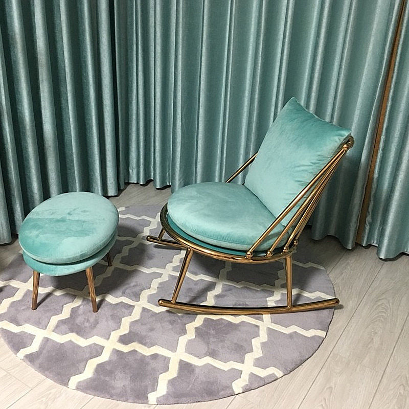 Glam indoor bank schommelstoel luie schommelstoel met kussen