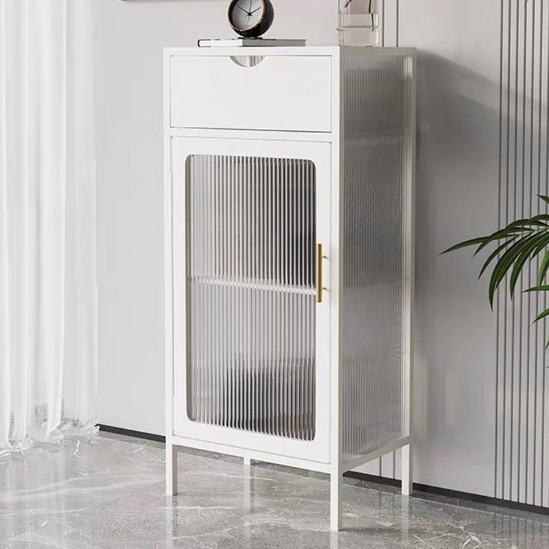 Portes en verre métallique Curio Curio Contemporary avec tiroirs