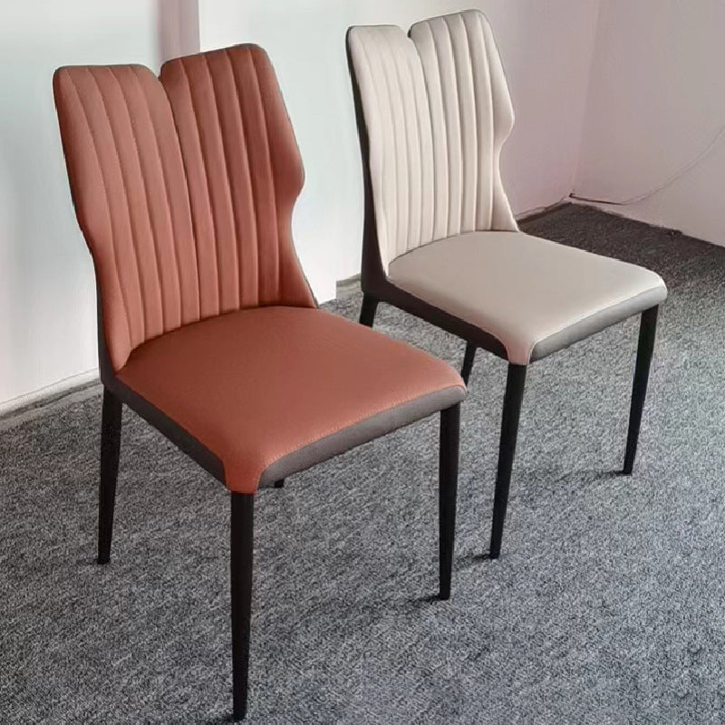 Modern 1/4/5 Pieces Dining Sintered Stone Dining Table Set with Metal Legs for Home Clearhalo 'Dining Room Sets' 'Dining Tables & Seating' 'dining_room_set' 'furn' 'furn_dining_room_set' 'Furniture' 'furniture_dining_room_set' 'Kitchen & Dining Furniture' 'kitchen&dining_furn' 'kitchen' 6917551