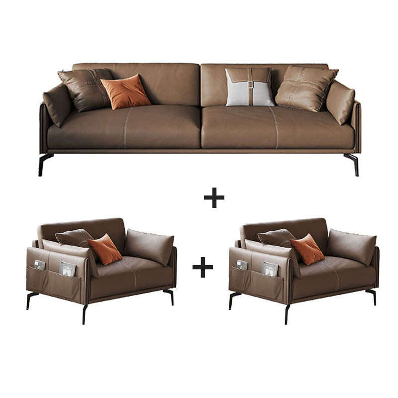 Sitzgelegenheiten im modernen Stil mit vier LEDs Bonusraum Tuxedo Arm Liebesseat