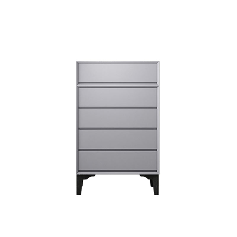 Zeitgenössische Aufbewahrungstorte Massive Holzkommode mit 3/4/5 Schubladen