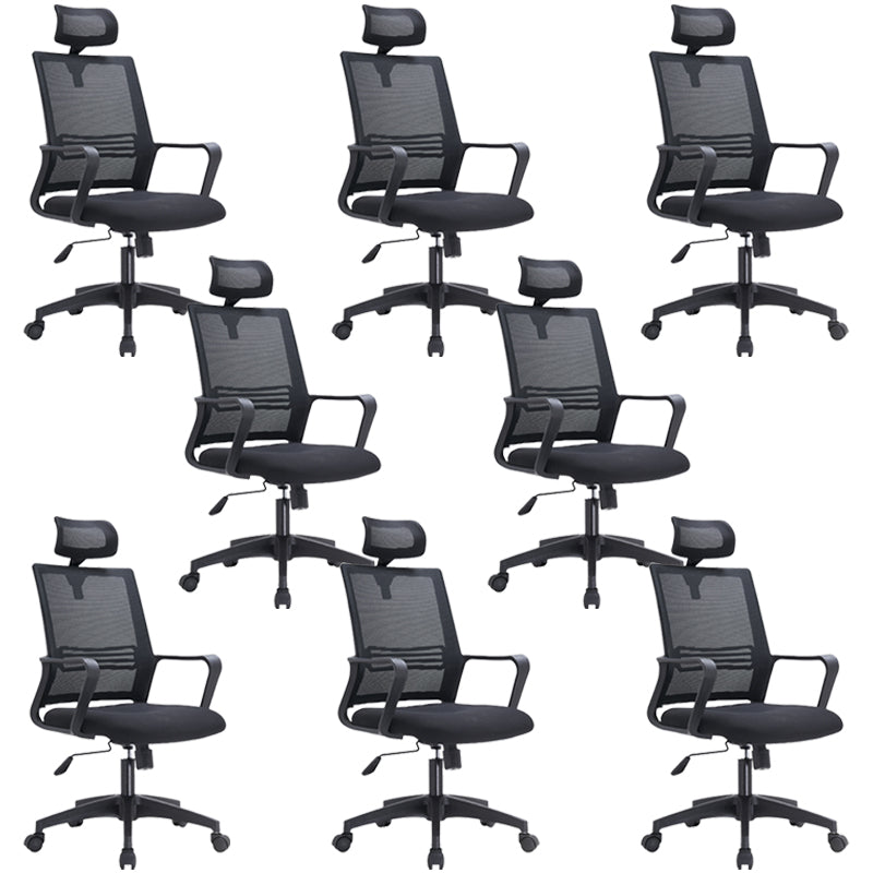 Sedia moderna sedia da ufficio regolabile sedia da scrivania con airgrid traspirante