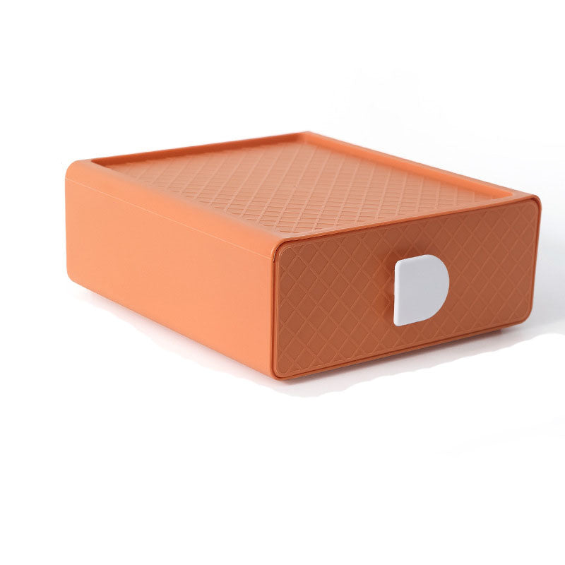 Modern Filing Cabinet Macaron Color Single Drawer Lateral File Cabinet Orange Clearhalo 'Filing Cabinets' 'filling_cabinets' 'furn' 'furn_filling_cabinets' 'Furniture' 'Office Furniture' 6922050