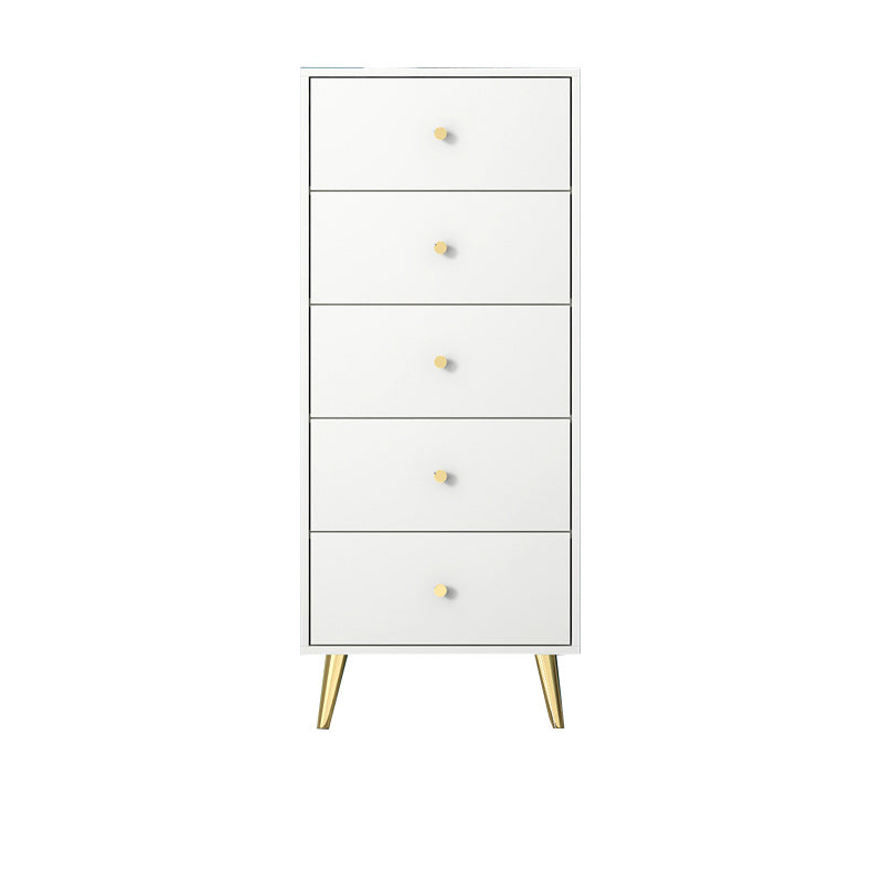 Wood Glam Lingerie Chest Vertical Soft-Close Drawers Storage Chest