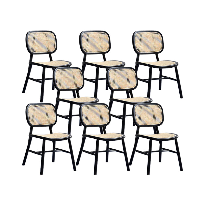 Dining Room Armless Dining Chair Home Contemporary Wood Dining Chair