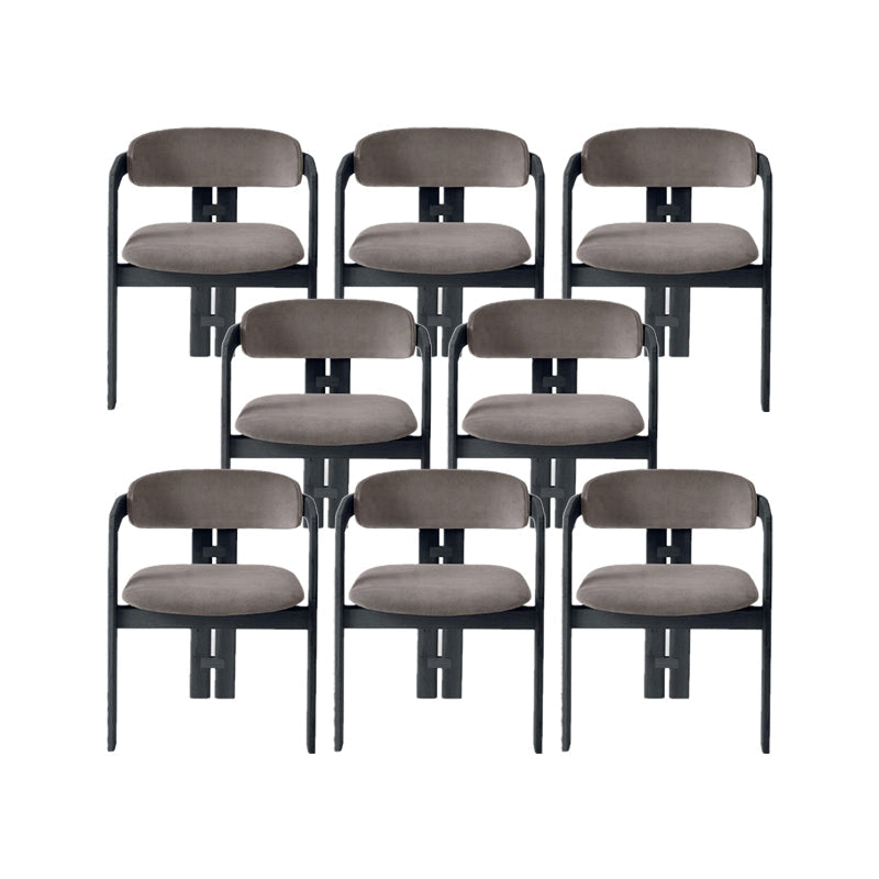 ダイニングルームアームダイニングチェアモダンホームソリッドウッドダイニングチェア