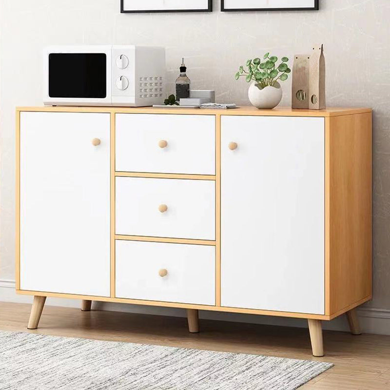 Server in legno credenza moderno e contemporaneo con armadi e cassetti