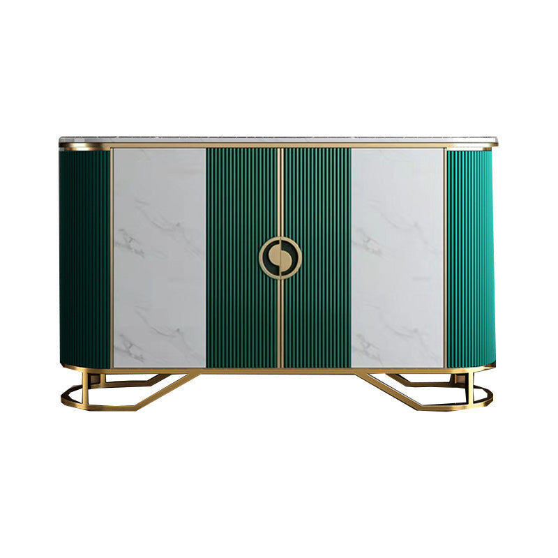 Portes en verre en verre marbre de style glam Boors en verre avec armoires